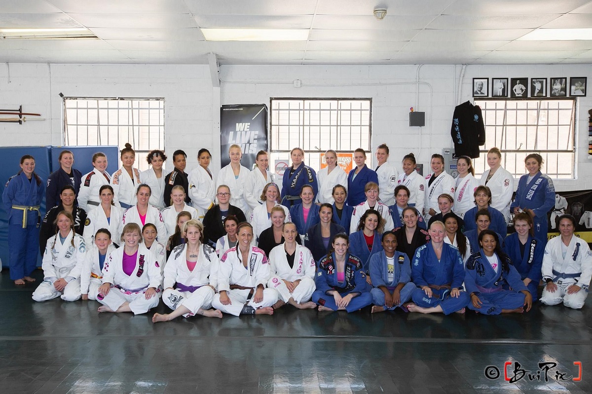 07-25-2015 - Girls in Gis - Denver BJJ Seminars - Makenzie Dern Ladies Seminar at CBJJ Denver HQ - Group Pic