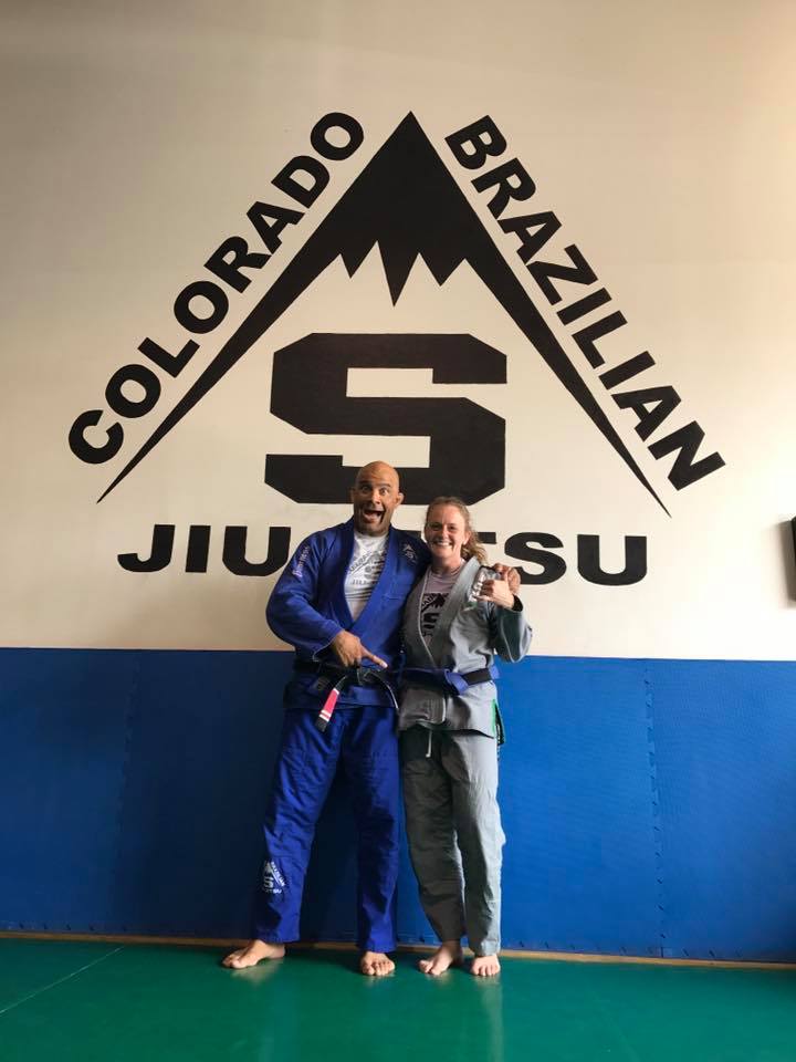 Stephanie McPherson- CBJJ Stapleton Blue Belt Promotion 5 - 07-06-2017