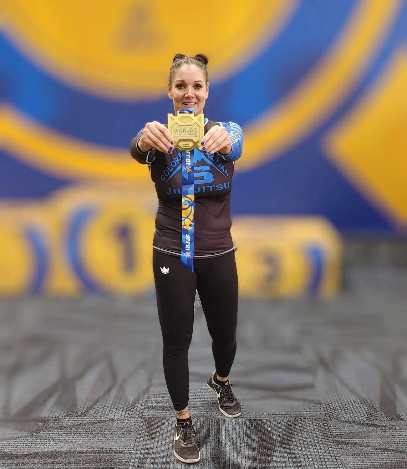 Women's BOLD Champion Spirit Jiu-Jitsu Leggings - Ringside Report Network