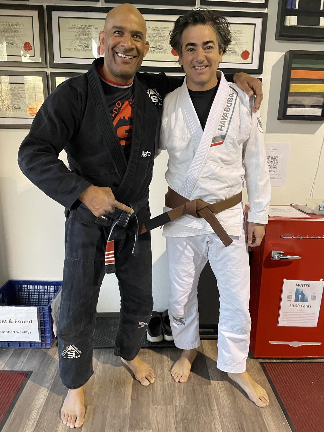 Promoted to brown belt by Professor Cobrinha last Friday. : r/bjj