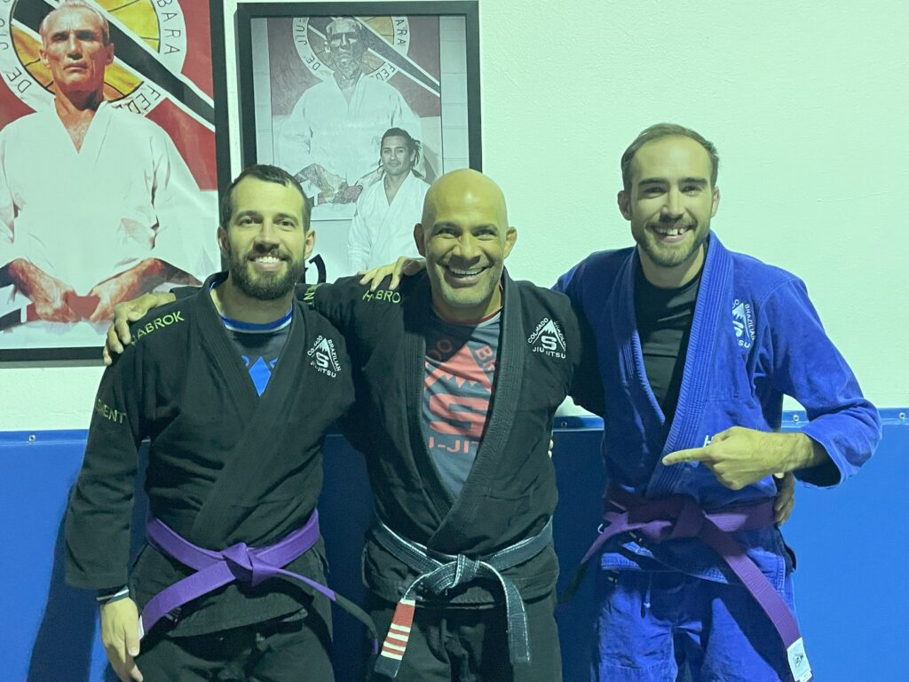 Manoel Lixandrao - Professor Sean Stewart - Matt Link - Purple Belt